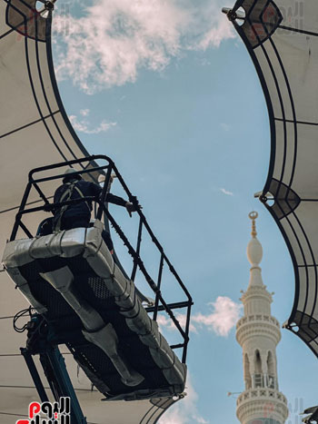 المسجد النبوى بالمدينة المنورة (21)