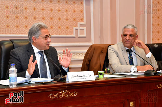 اجتماع لجنة الادارة المحلية برئاسة المهندس أحمد السجيني رئيس لجنة الإدارة المحلية  (5)