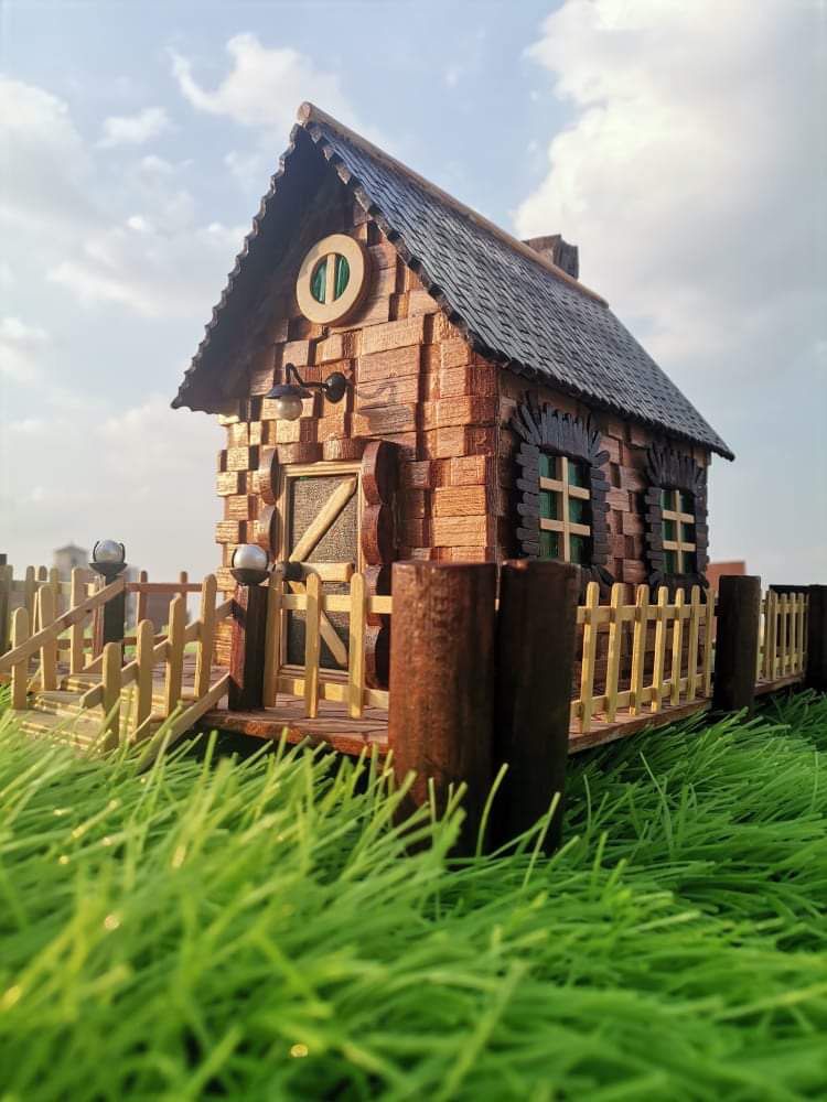 بيت من الخشب