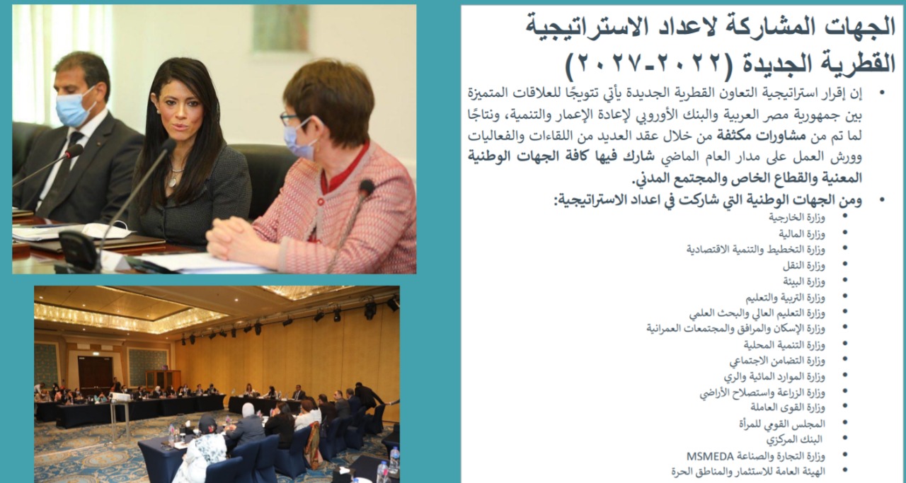 الجهات المشاركة لإعداد الاستراتيجية