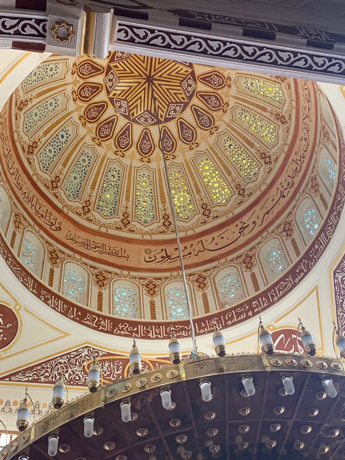فن العمارة الإسلامية داخل المسجد 