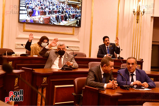 مجلس الشيوخ الجلسة العامة المنعقدة اليوم الأحد (21)