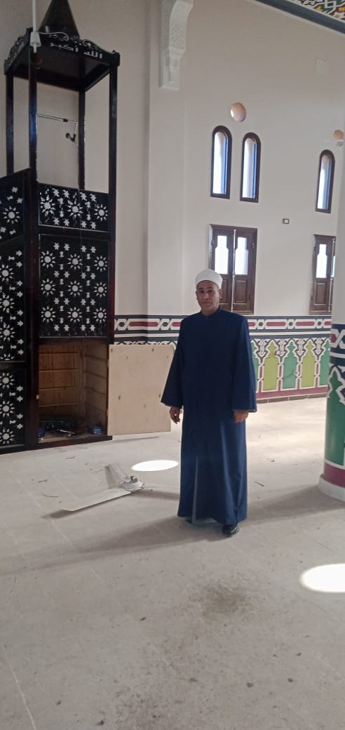 أوقاف الأقصر تواصل الإنشاءات بالمساجد قبل إفتتاحها  (4)