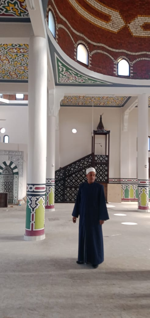 أوقاف الأقصر تواصل الإنشاءات بالمساجد قبل إفتتاحها  (1)