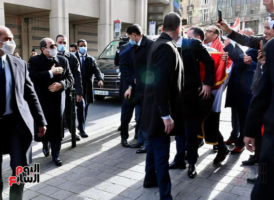 الرئيس السيسى يصل بروكسل (5)