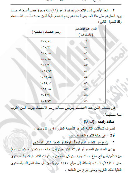 صندوق تأمين جمعية مسجد مصطفى محمود