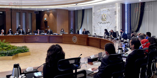 المؤتمر الصحفي الذي عقد اليوم بمقر مجلس الوزراء (1)