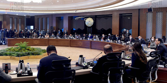 المؤتمر الصحفي الذي عقد اليوم بمقر مجلس الوزراء (5)