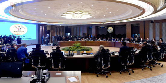 المؤتمر الصحفي الذي عقد اليوم بمقر مجلس الوزراء (4)