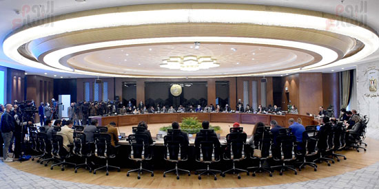المؤتمر الصحفي الذي عقد اليوم بمقر مجلس الوزراء (6)