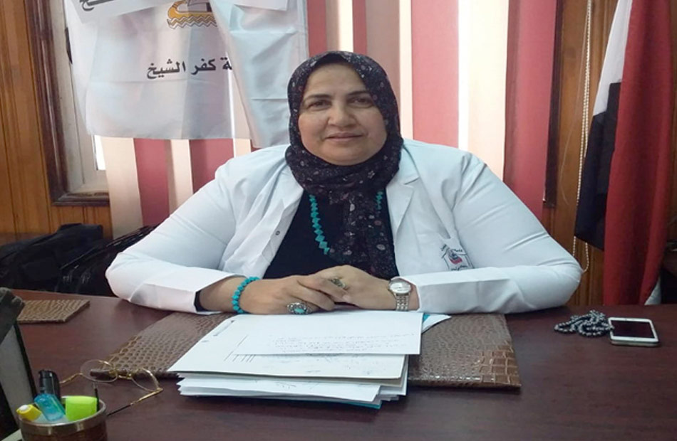 الدكتورة سوسن سلام، وكيلة وزارة الصحة بمحافظة كفرالشيخ
