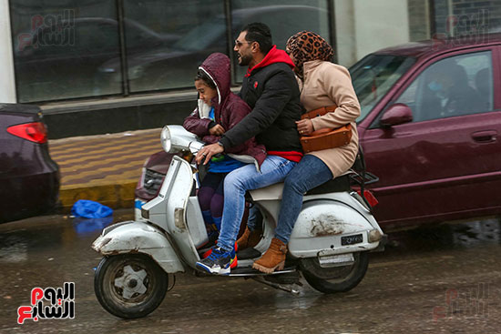 أمطار غزيرة ومتوسطة على القاهرة الكبرى (21)
