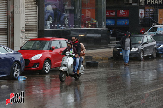 أمطار غزيرة ومتوسطة على القاهرة الكبرى (20)