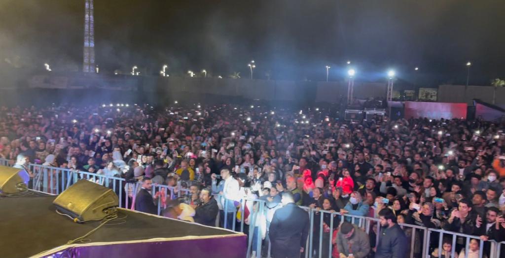 حمادة هلال يرفع شعار كامل العدد بحفله في بورتو سعيد (3)