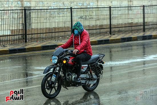 أمطار غزيرة ومتوسطة على القاهرة الكبرى (23)
