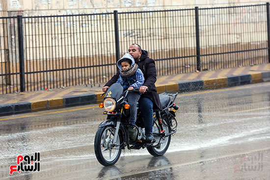 أمطار غزيرة ومتوسطة على القاهرة الكبرى (15)