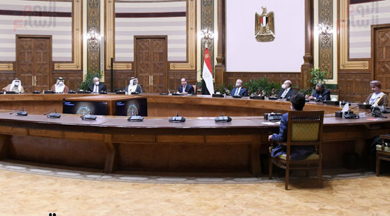 السيسى يستقبل وفود البرلمانات العربية (2)