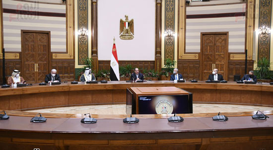 السيسى يستقبل وفود البرلمانات العربية (5)