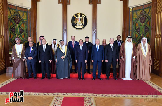 السيسى يستقبل وفود البرلمانات العربية (4)