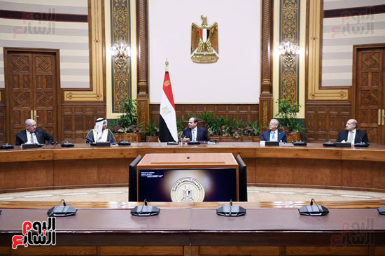 السيسى يستقبل وفود البرلمانات العربية (6)