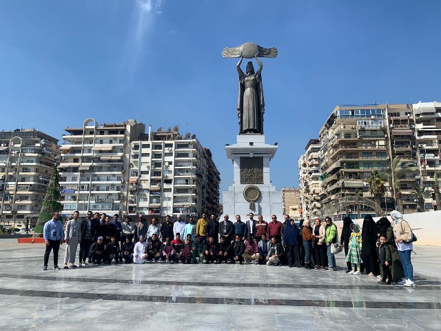 المشاركون في ساحة مصر