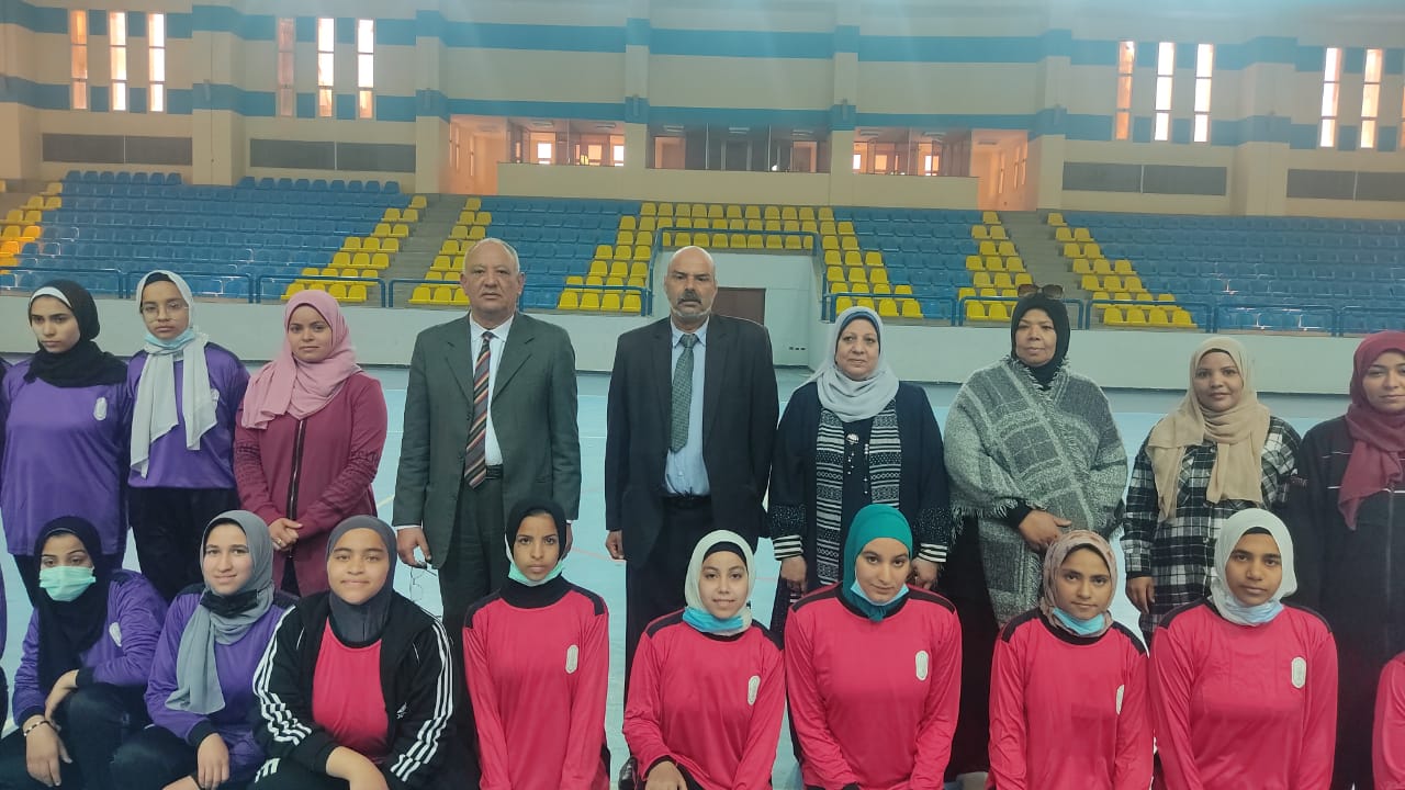 تأهل فتيات الأقصر وسوهاج لنهائيات بطولة الجمهورية لكرة السلة  (3)