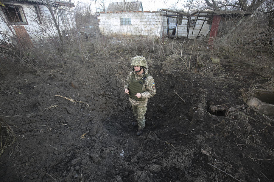 الجنود فى أوكرانيا