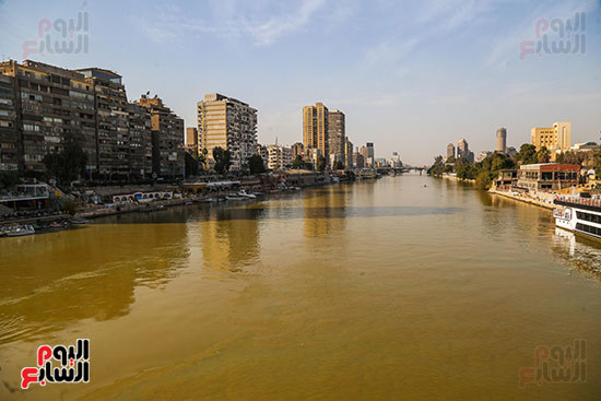 تعكر مياه نهر النيل