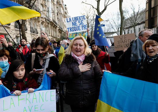 التضامن مع اوكرانيا