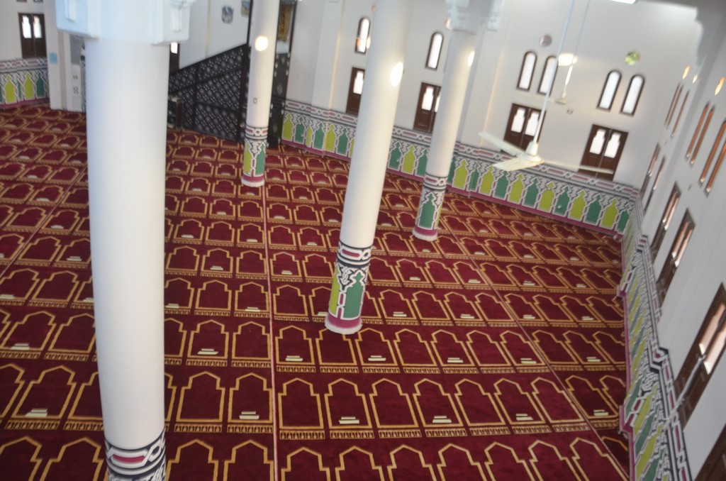 مسجد الشهيدين فى مدينة إسنا من الأعلى