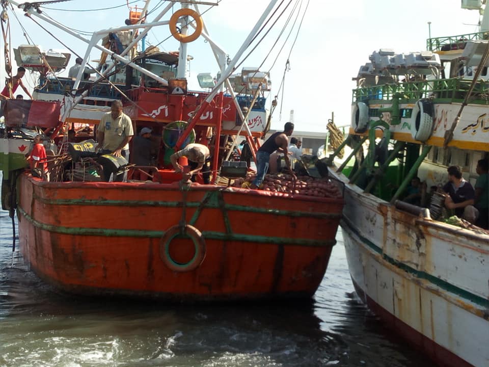 انطلاق مراكب الصيد في مياه البحر المتوسط