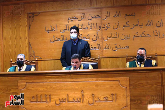 قضت الدائرة الأولى إرهاب برئاسة المستشار محمد شيرين فهمى (14)