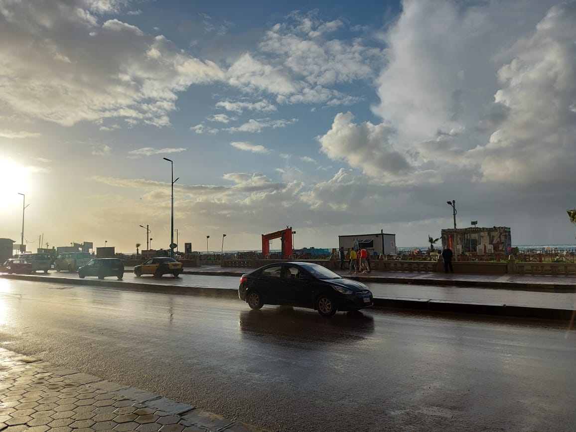  أمطار غزيرة تضرب الإسكندرية (11)