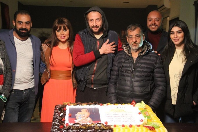 رانيا يوسف تحتفل بانطلاق تصوير مسلسل عالم تانى (2)