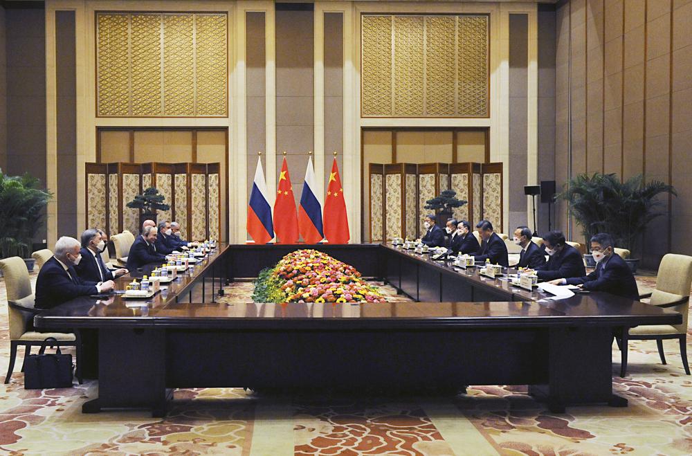 الاجتماع الصينى الروسى المشترك