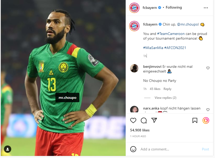 حساب بايرن ميونخ