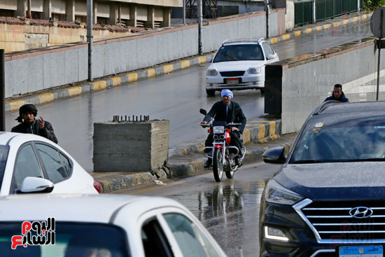 أمطار متفاوتة الشدة تضرب القاهرة والجيزة (5)