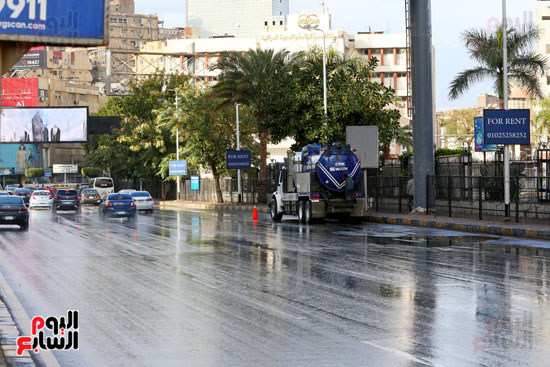 أمطار متفاوتة الشدة تضرب القاهرة والجيزة (11)