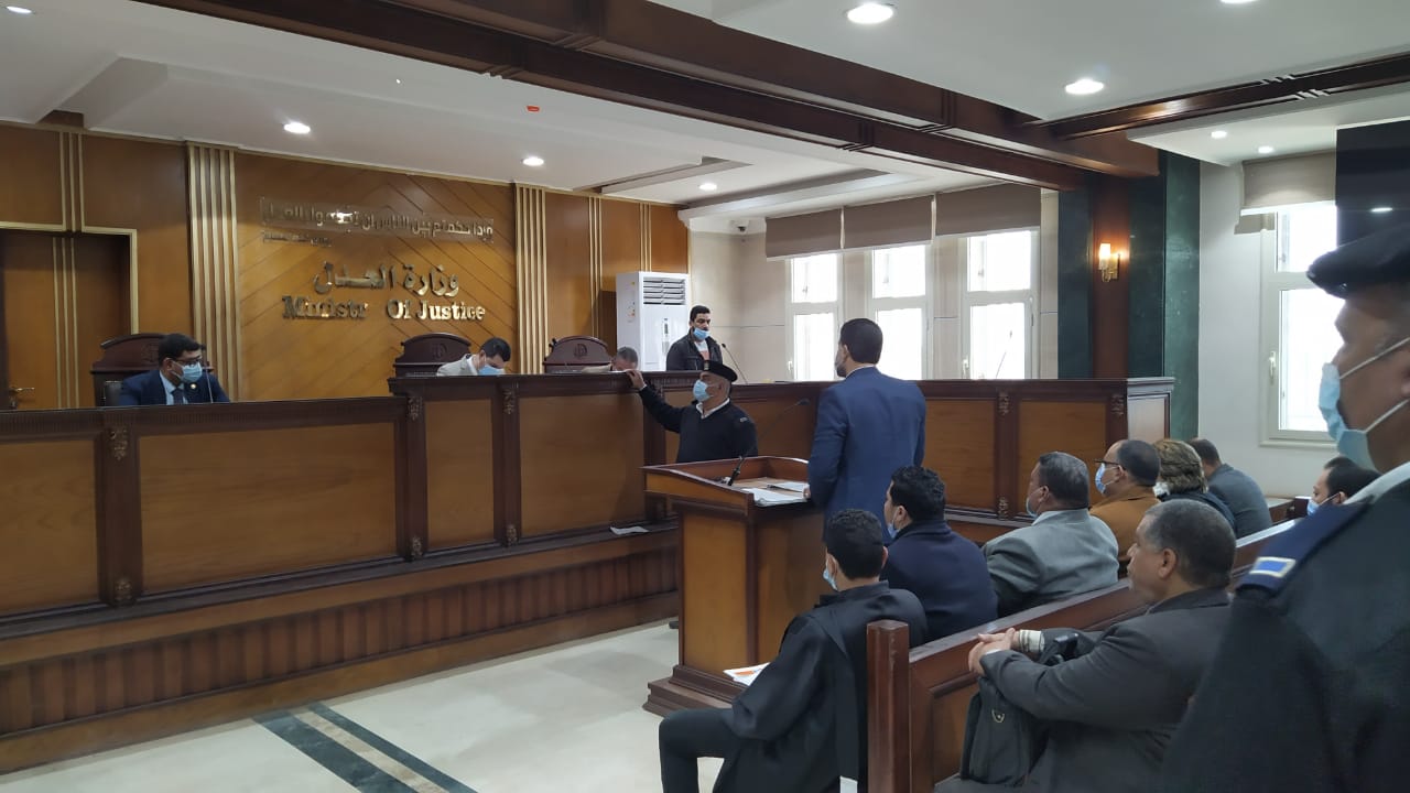 ول جلسة بمحكمة جنح مجمع وادى النطرون الجديدة (5)