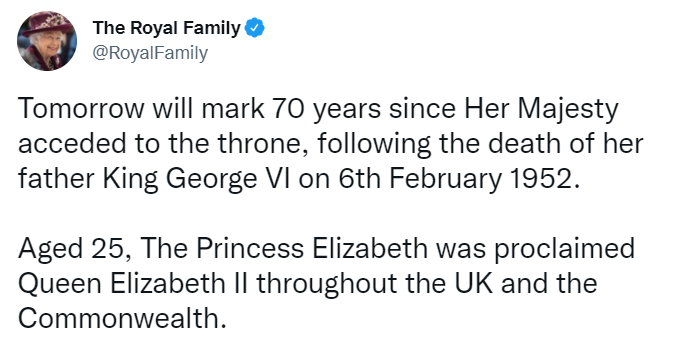 حساب العائلة المالكة البريطانية