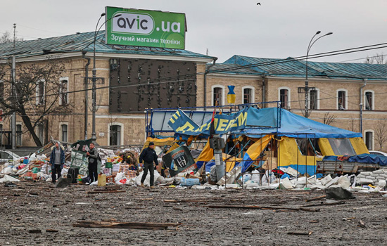أطلال أوكرانيا بعد القصف