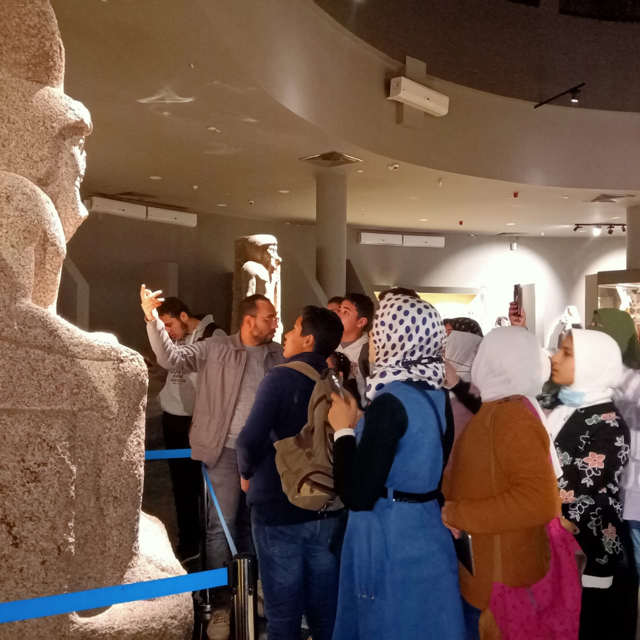 متحف كفر الشيخ تسقبل   طلاب المدارس