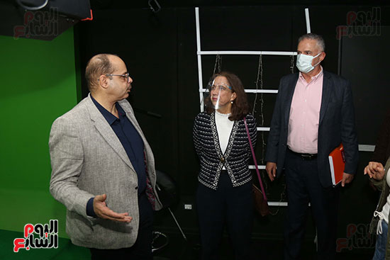 سفيرة كولومبيا بالقاهرة فى اليوم السابع (9)