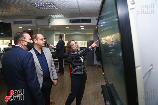 سفيرة كولومبيا بالقاهرة فى اليوم السابع (11)