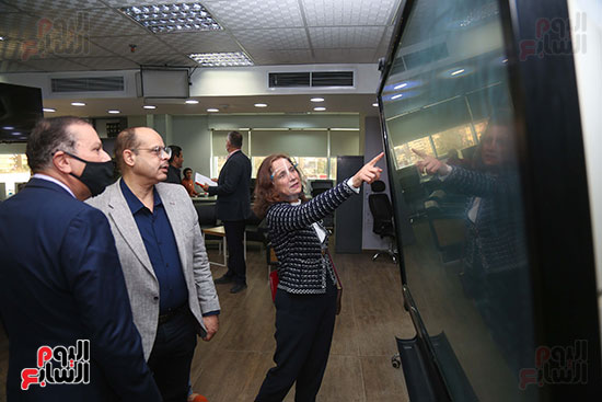 سفيرة كولومبيا بالقاهرة فى اليوم السابع (12)