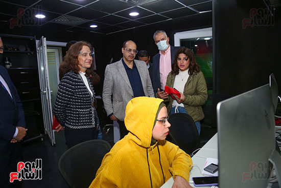 سفيرة كولومبيا بالقاهرة فى اليوم السابع (10)