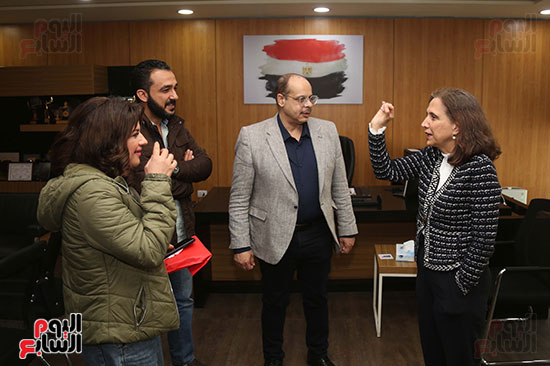 سفيرة كولومبيا بالقاهرة فى اليوم السابع (5)