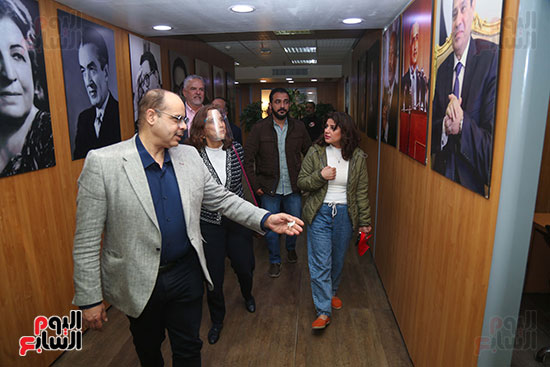 سفيرة كولومبيا بالقاهرة فى اليوم السابع (8)