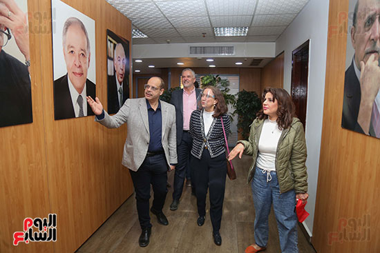 سفيرة كولومبيا بالقاهرة فى اليوم السابع (7)