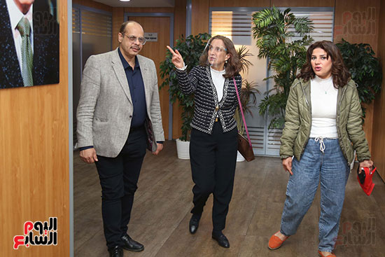 سفيرة كولومبيا بالقاهرة فى اليوم السابع (6)